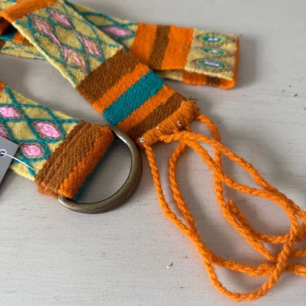 New Jenny Krauss Capetown Handwoven Wool Belt